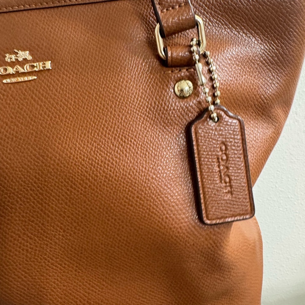 Coach grain Leather vintage Tote Bag - Picture 3 of 12